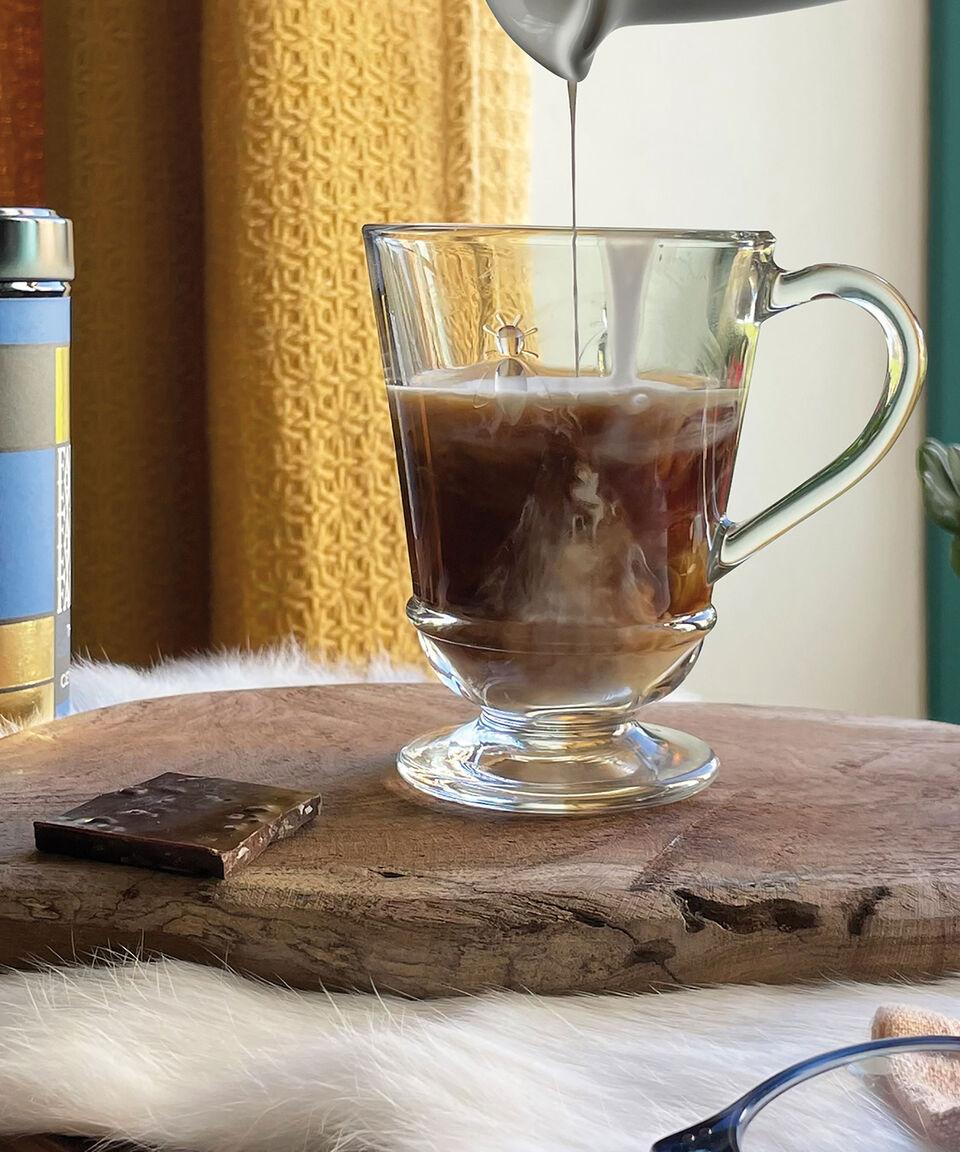 La Rochère Tarro Abeille En Vidrio