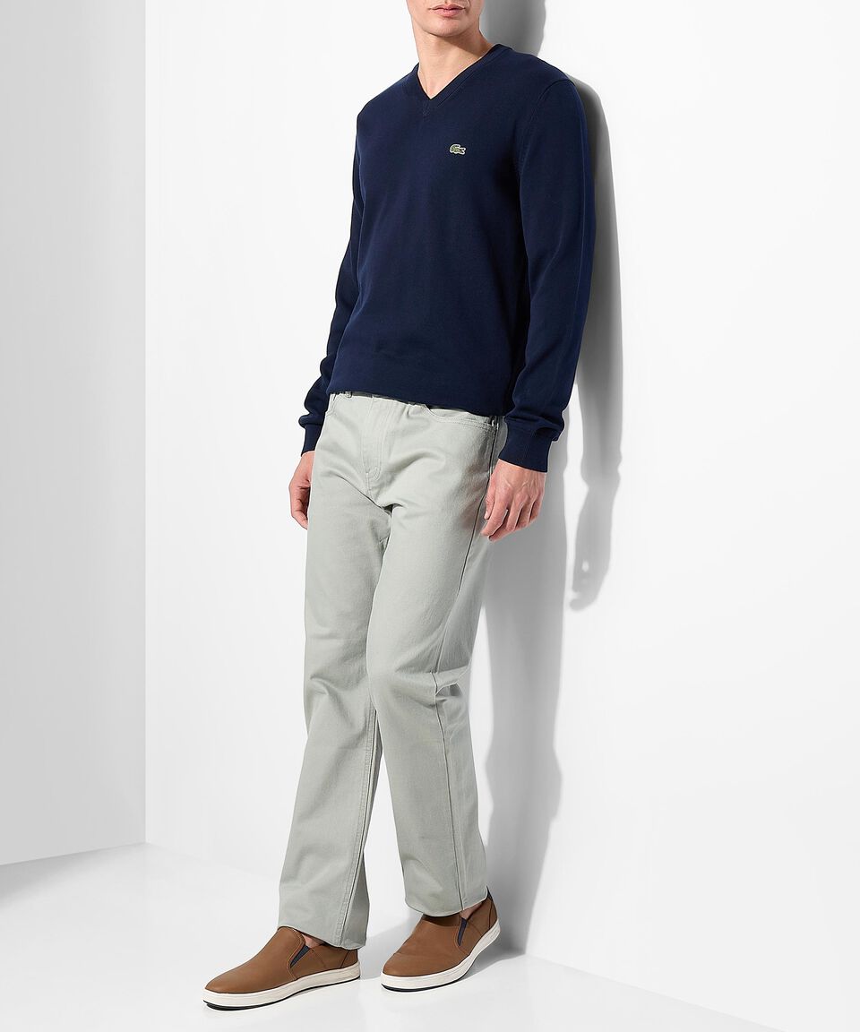 Lacoste Suéter Cuello V Hombre