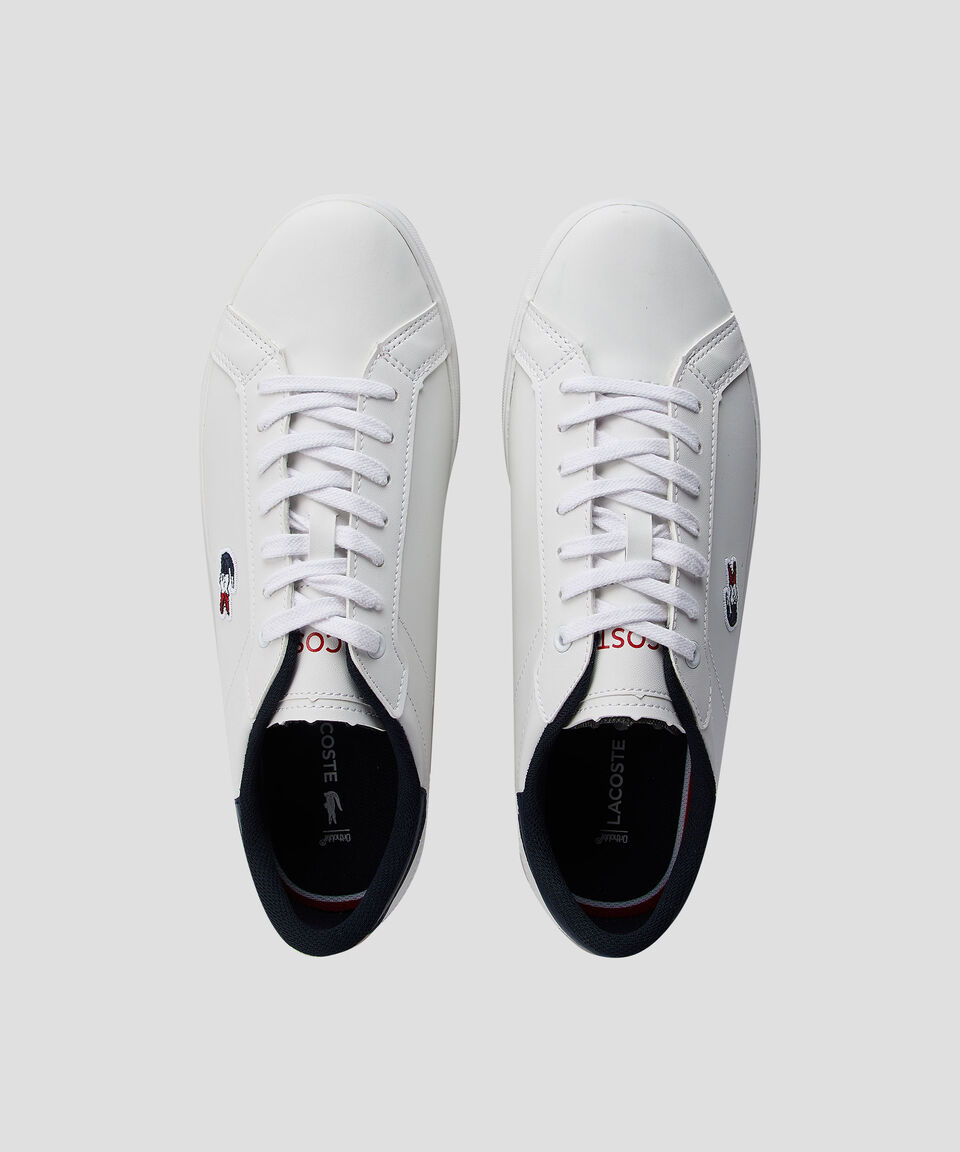 Lacoste Tenis Casuales En Piel Con Logotipo Hombre