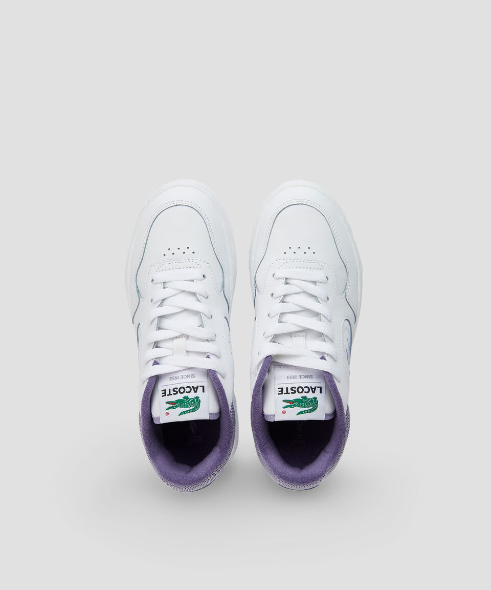 Lacoste Tenis Casuales En Piel Lineset Mujer