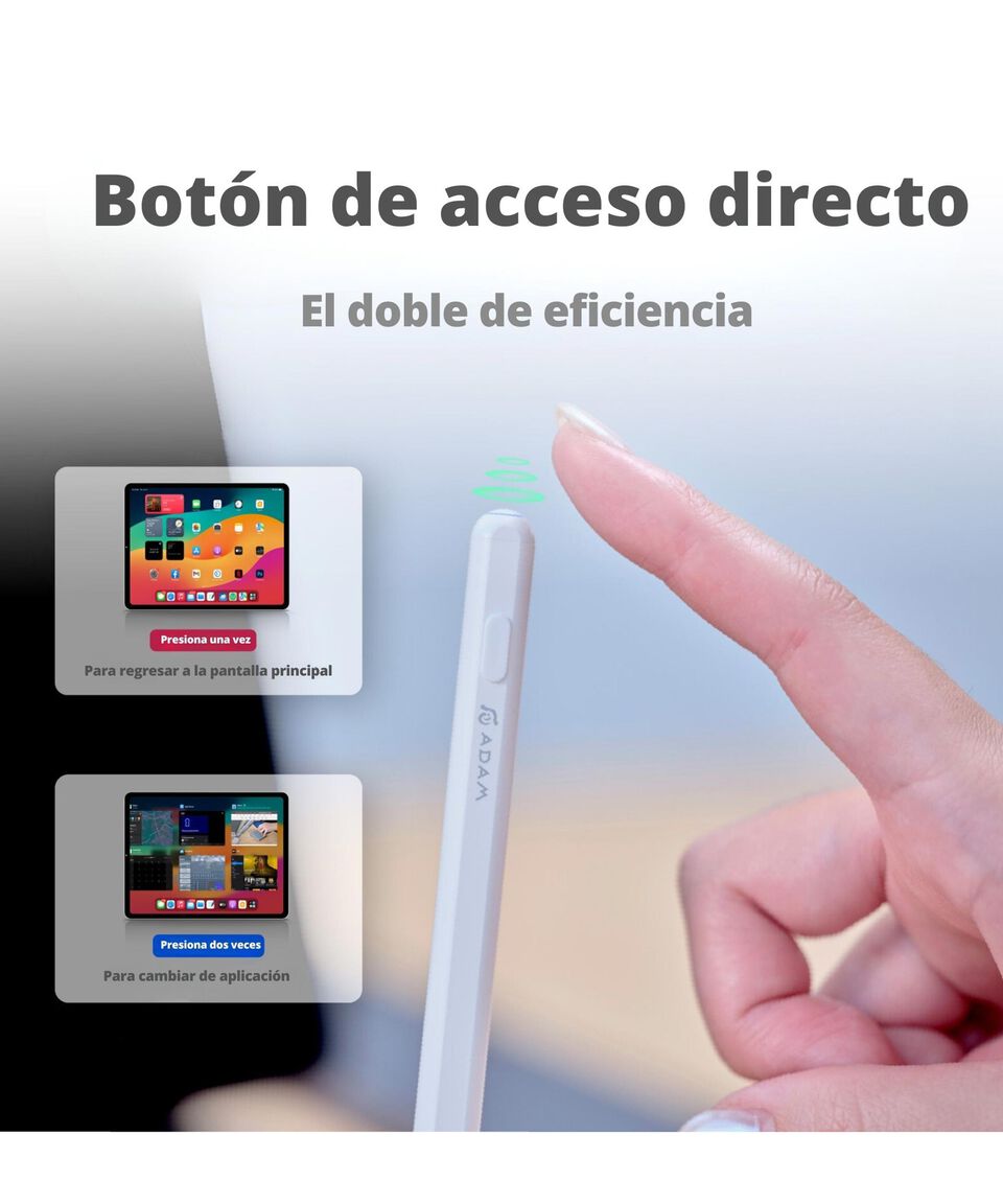 Adam Elements Lápiz Digital Pen Stylus Para IPad - Azul