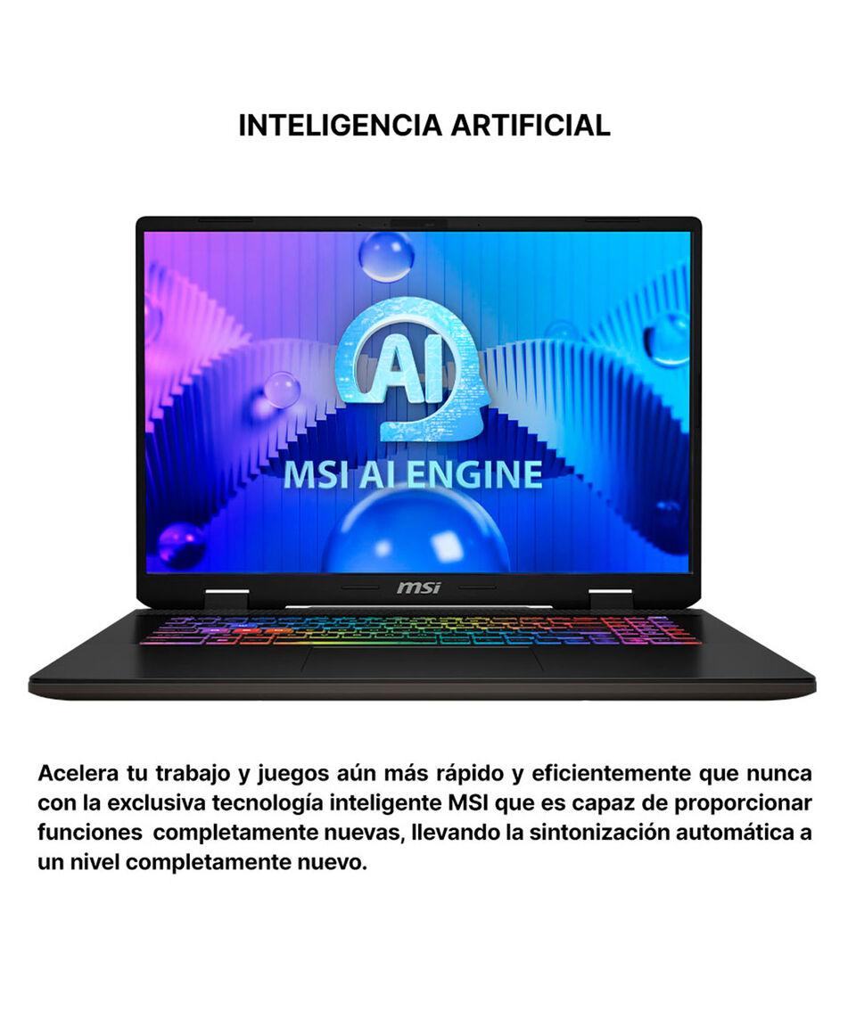 MSI Laptop Gaming Sword 17 HX B13V 17.3" Nvidia GeForce RTX4070 Intel Core I7-13700HX RAM 16 GB SSD 1 TB