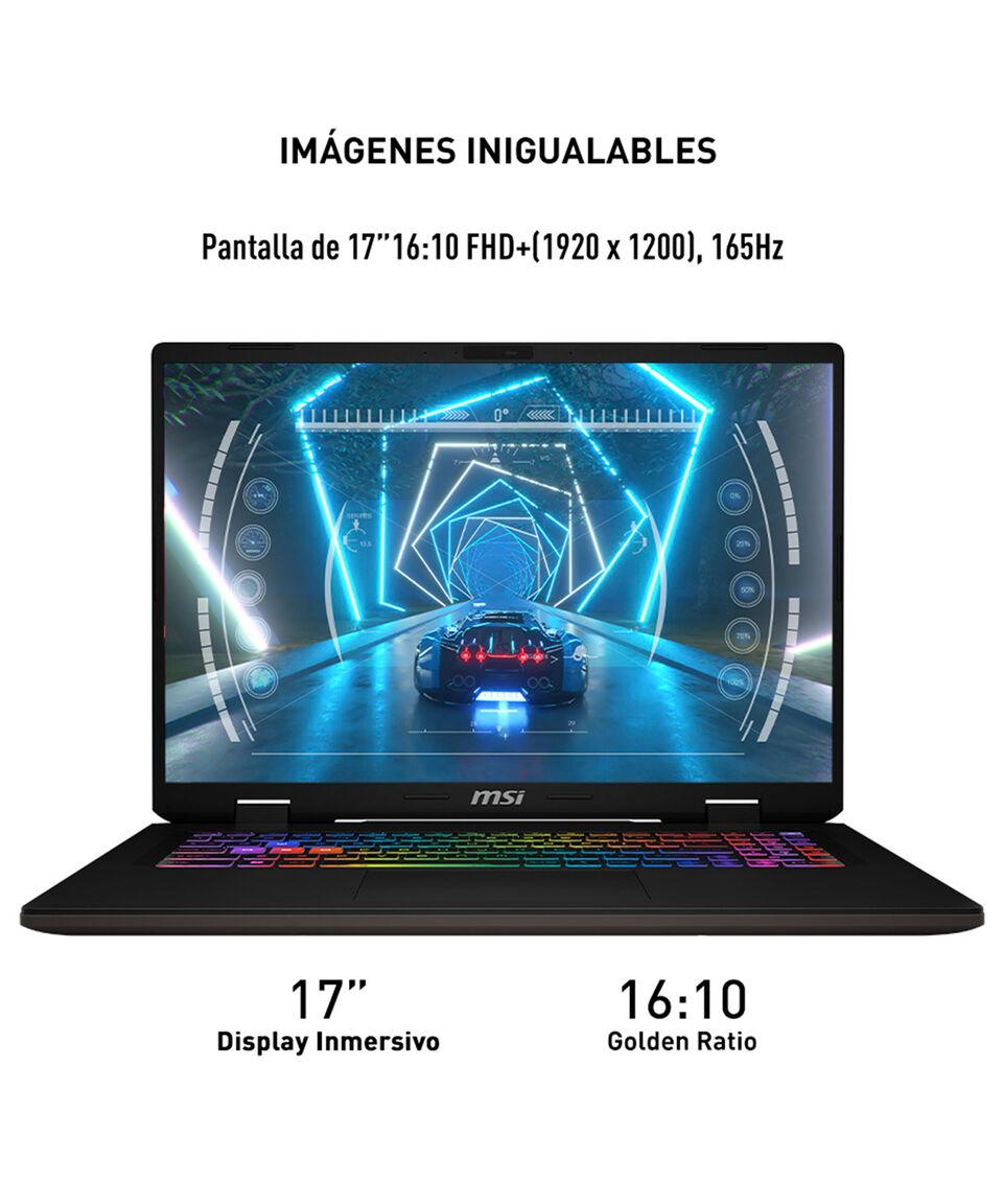 MSI Laptop Gaming Sword 17 HX B13V 17.3" Nvidia GeForce RTX4070 Intel Core I7-13700HX RAM 16 GB SSD 1 TB