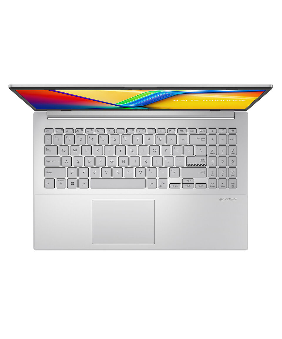 Asus Laptop Vivobook Go 15 15.6" Intel Core I3 RAM 8 GB SSD 512 GB Plata