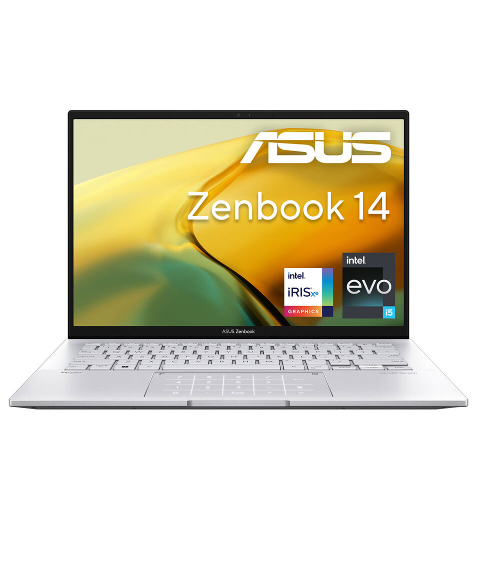 Asus Laptop Zenbook 14" Intel Core i5 RAM 16 GB SSD 1 TB Plata