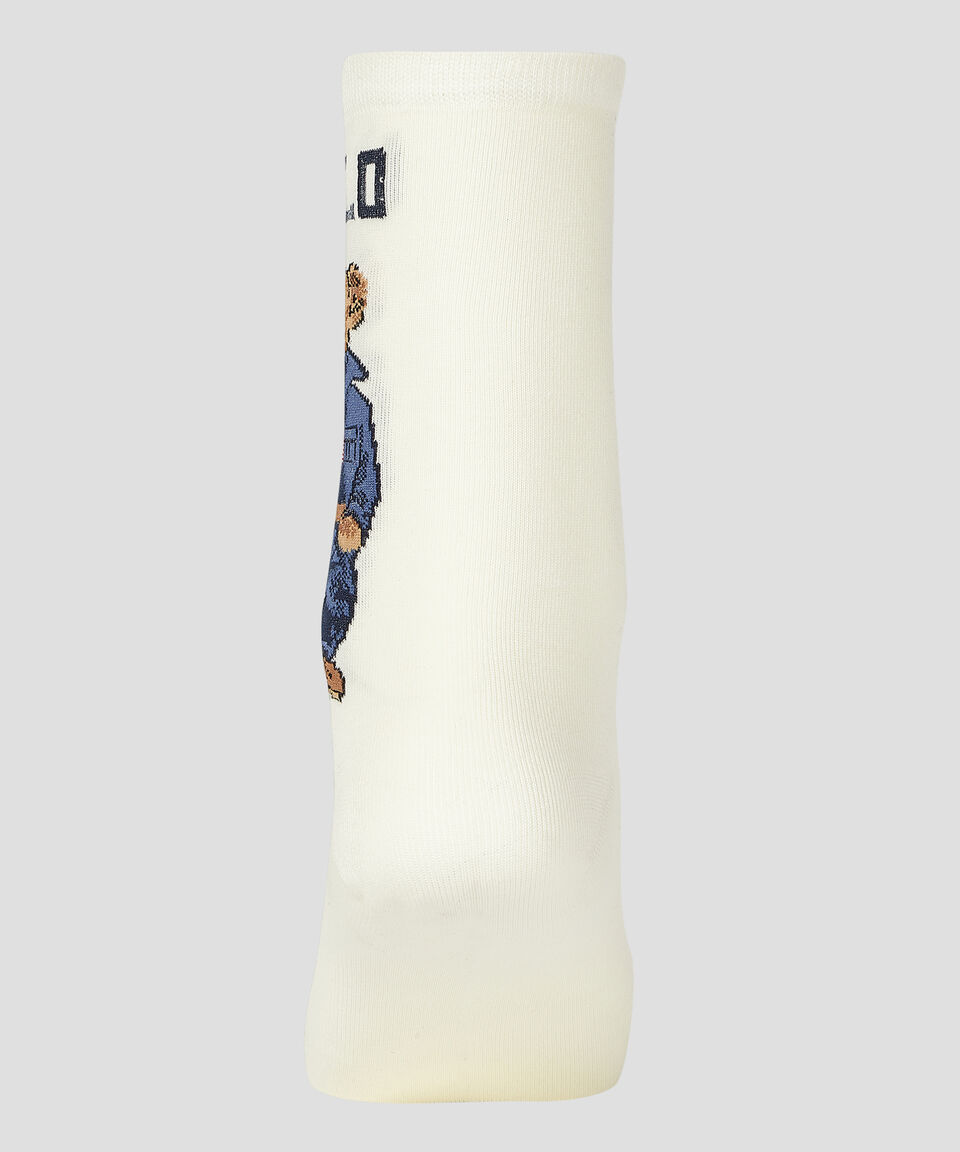 Lauren Ralph Lauren Calcetín Con Bordado Mujer