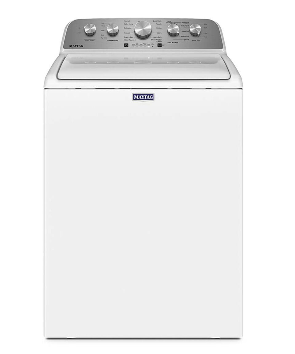 Maytag Lavadora Automática 24 kg ExtraPower HE Carga Superior 7MMVW5035PW Blanca