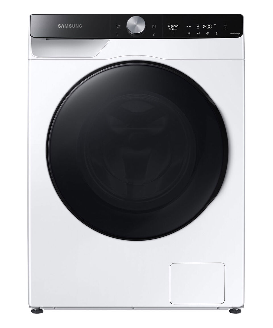 Samsung Lavasecadora Eléctrica 12.5 Kg de Carga Frontal WD12TP04DBE-AX Blanca