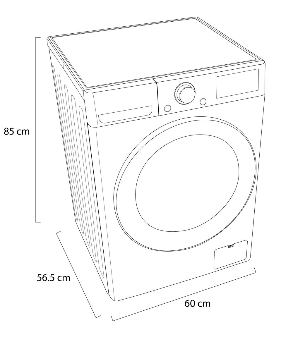 Lg Lavasecadora Eléctrica 12 Kg De Carga Frontal WD12VVC4S6S Acero