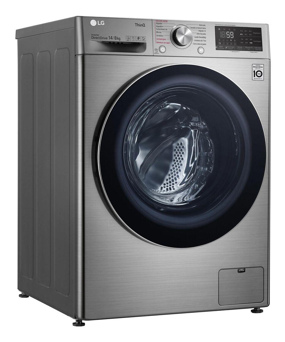 Lg Lavasecadora Eléctrica 14 Kg De Carga Frontal WD14VV3S6C