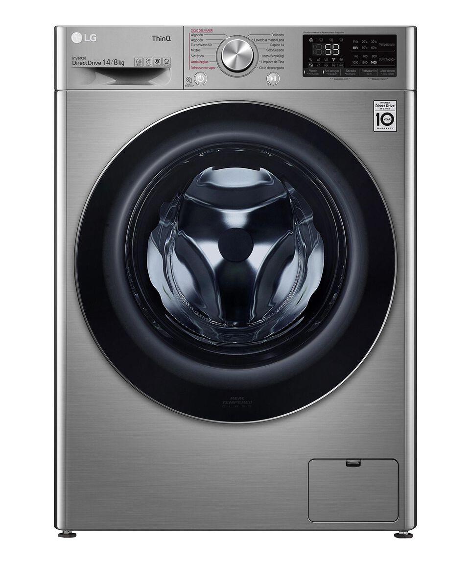 Lg Lavasecadora Eléctrica 14 Kg de Carga Frontal WD14VV3S6C