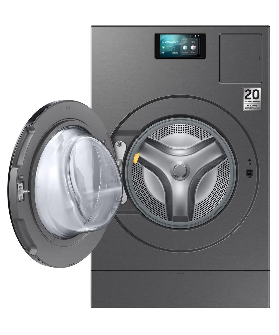 Samsung Lavasecadora Eléctrica 26 Kg 15 Kg Carga Frontal WD26DB8995BZAX