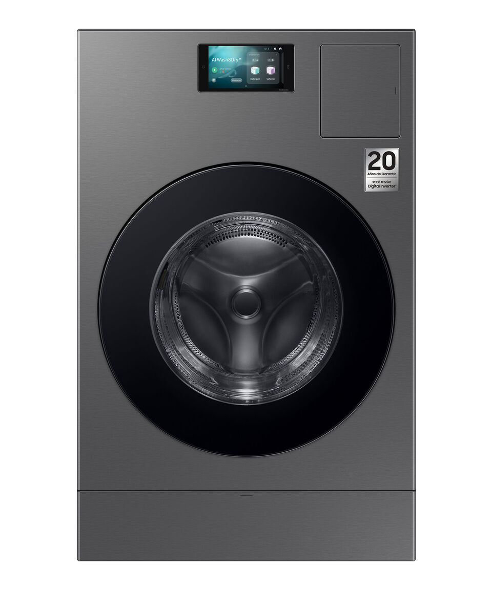 Samsung Lavasecadora Eléctrica 26 kg 15 kg Carga Frontal WD26DB8995BZAX