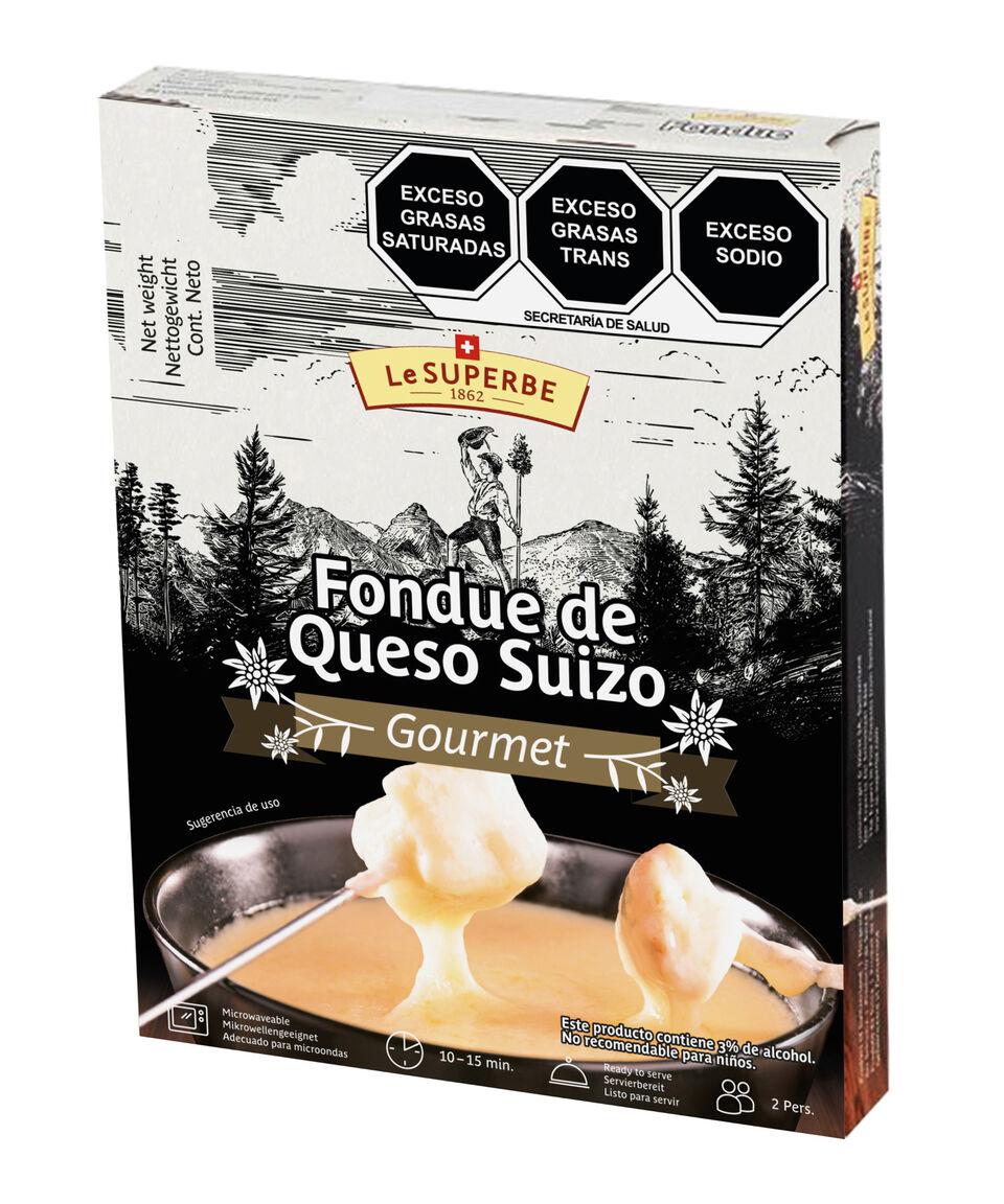 Le SUPERBE Fondue de Queso Suizo 400 gr
