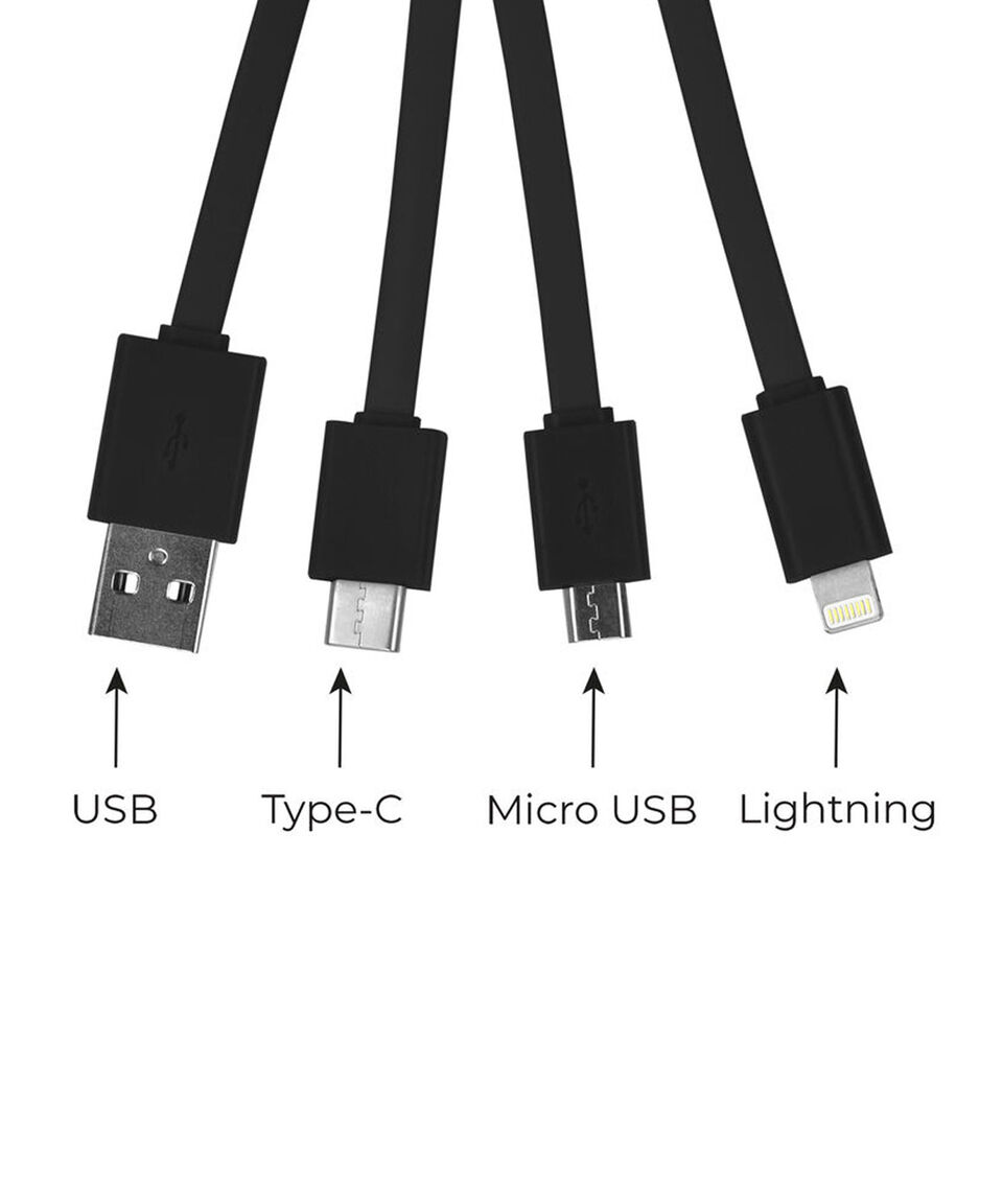 Legami Cable Multicargador Aguacate