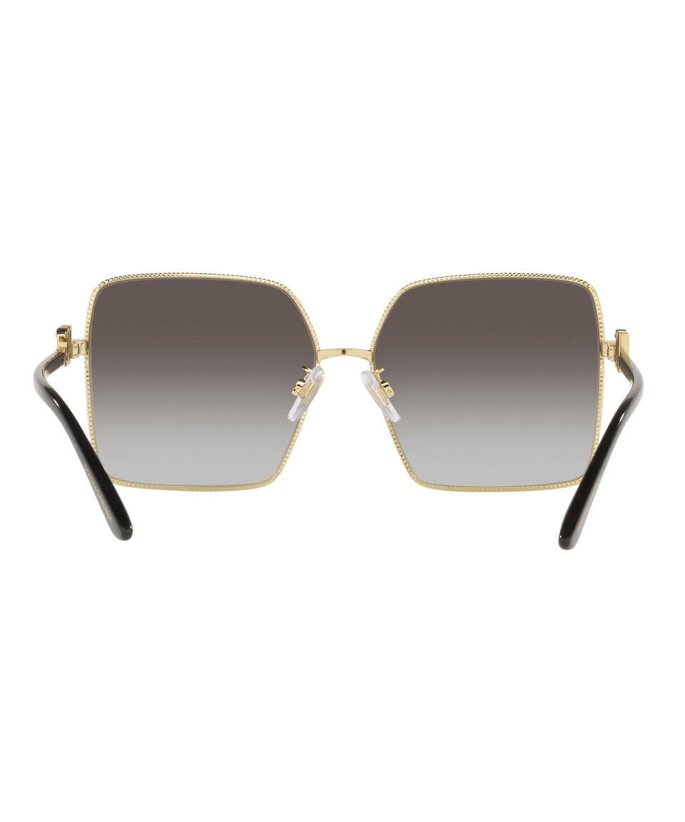 Dolce & Gabbana Lentes De Sol Cuadrados Dorados Mujer
