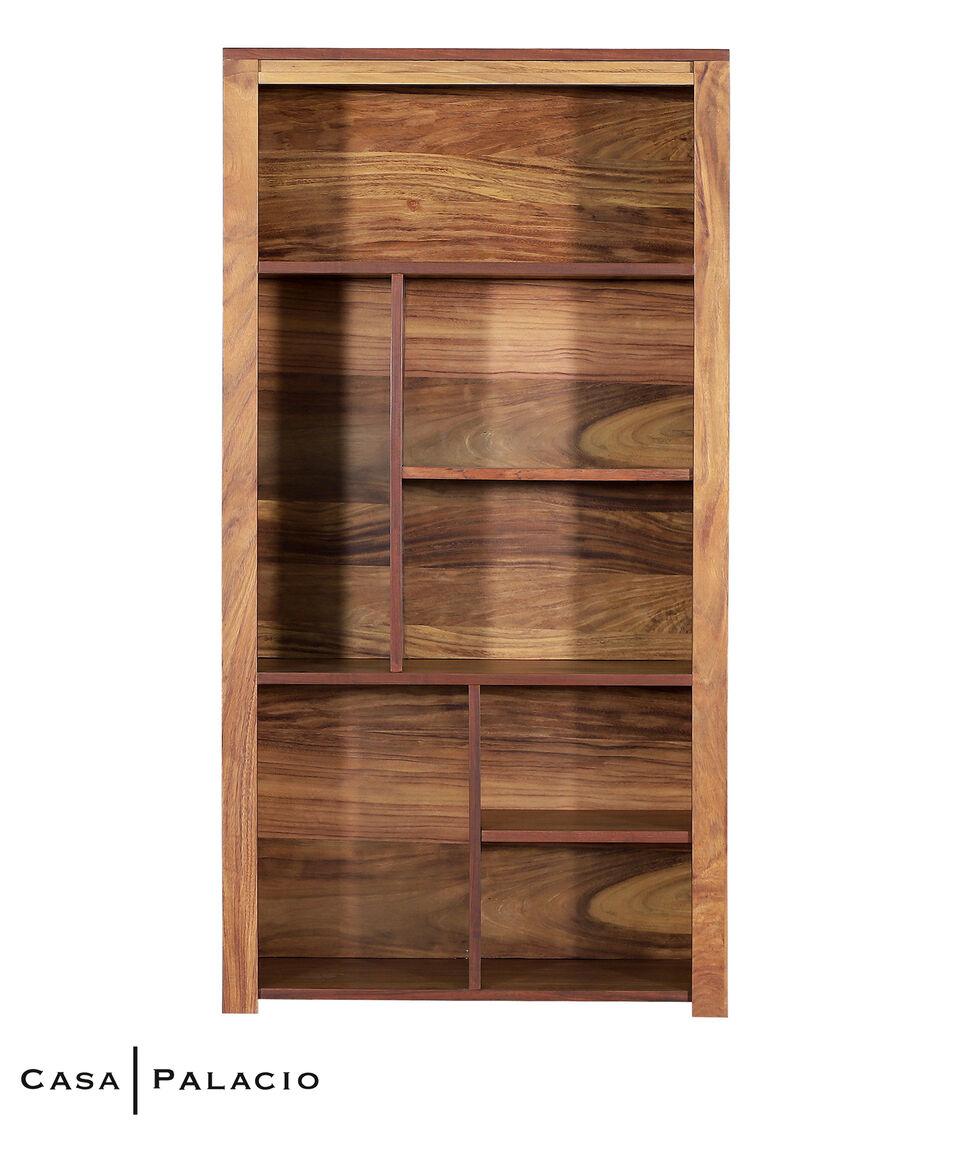 Del Toro Mu Librero Adelaida en MDF y Chapa Natural