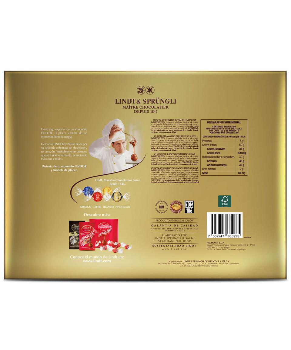Lindt Chocolate Lindor Gift Box Surtido 288 G