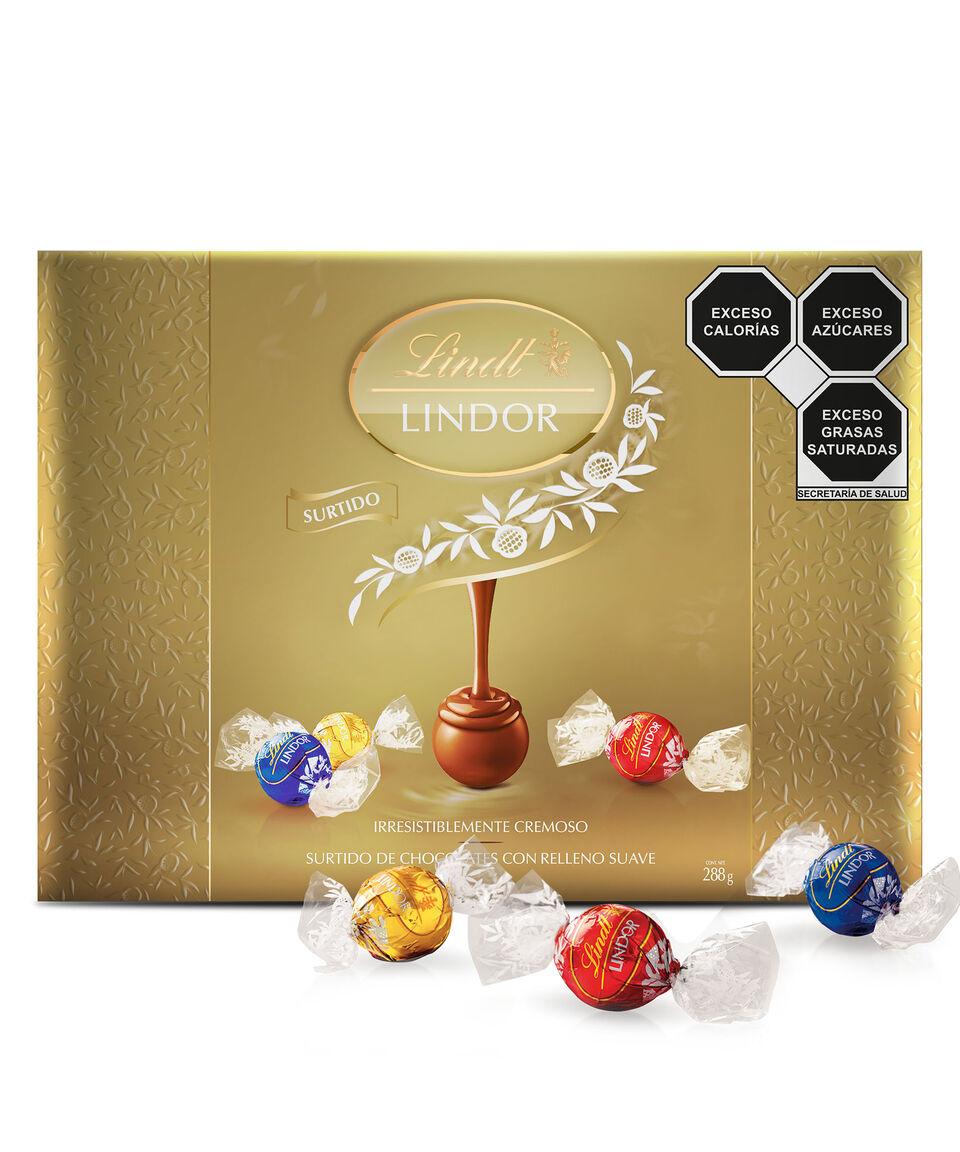 Lindt Chocolate Lindor Gift Box Surtido 288 g