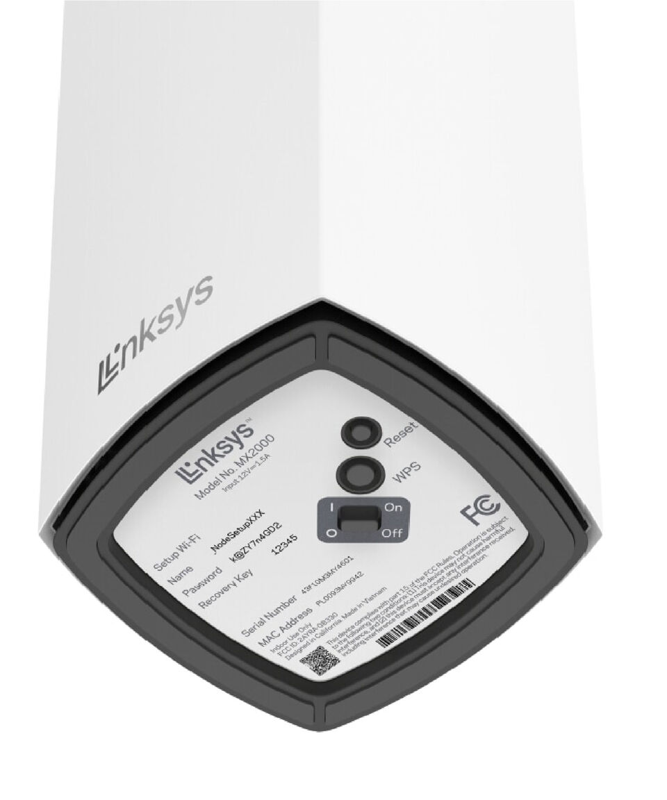 Linksys Router Dual Band Ax5400 Mesh Wifi 6