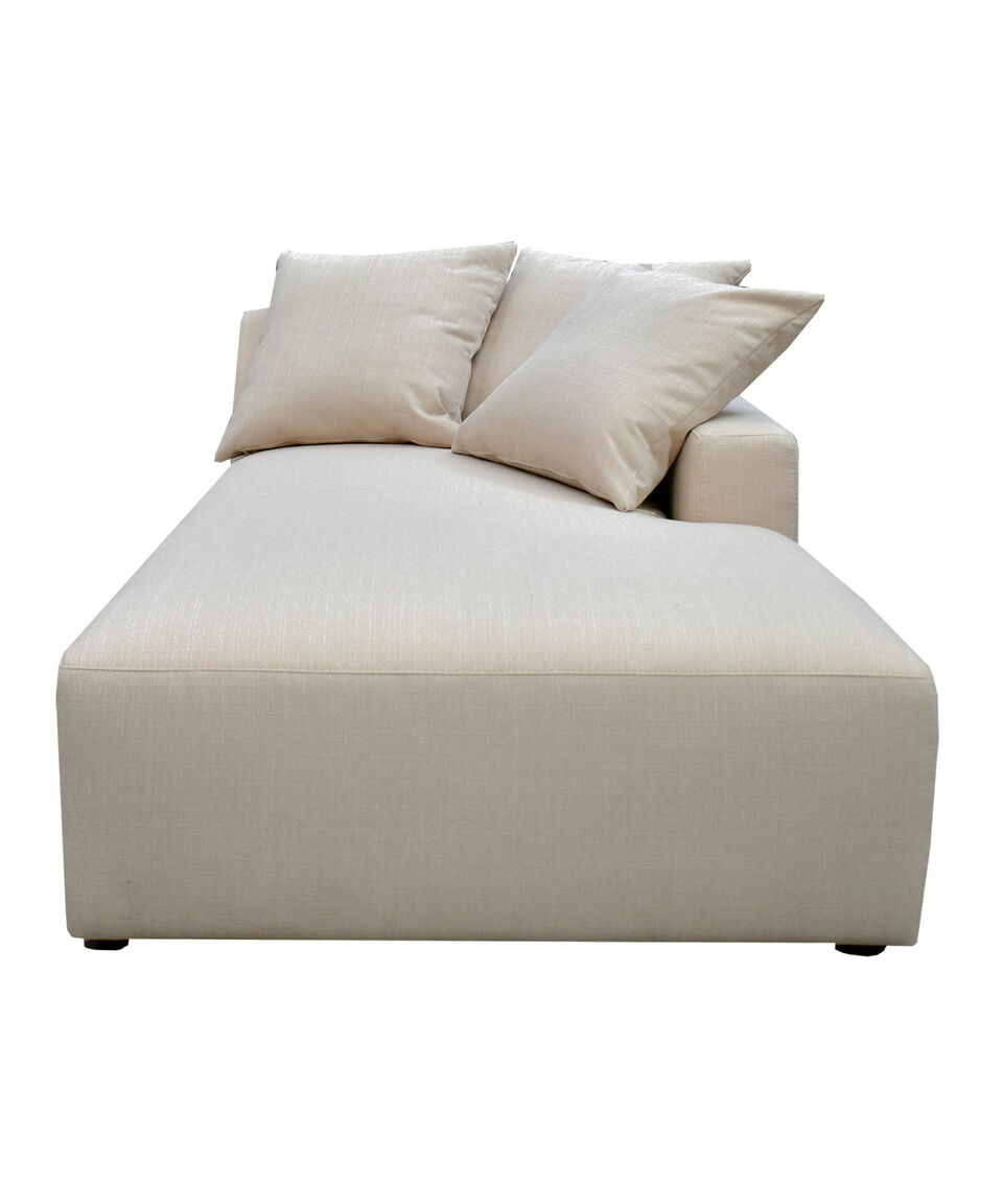 Liz Chaise Lounge Derecho Peroni Beige