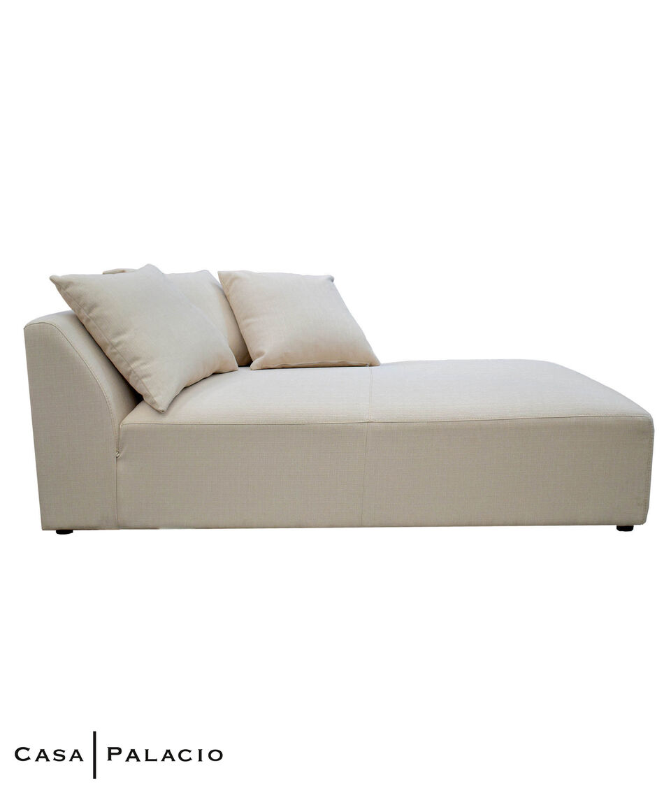 Liz Chaise Lounge Derecho Peroni Beige
