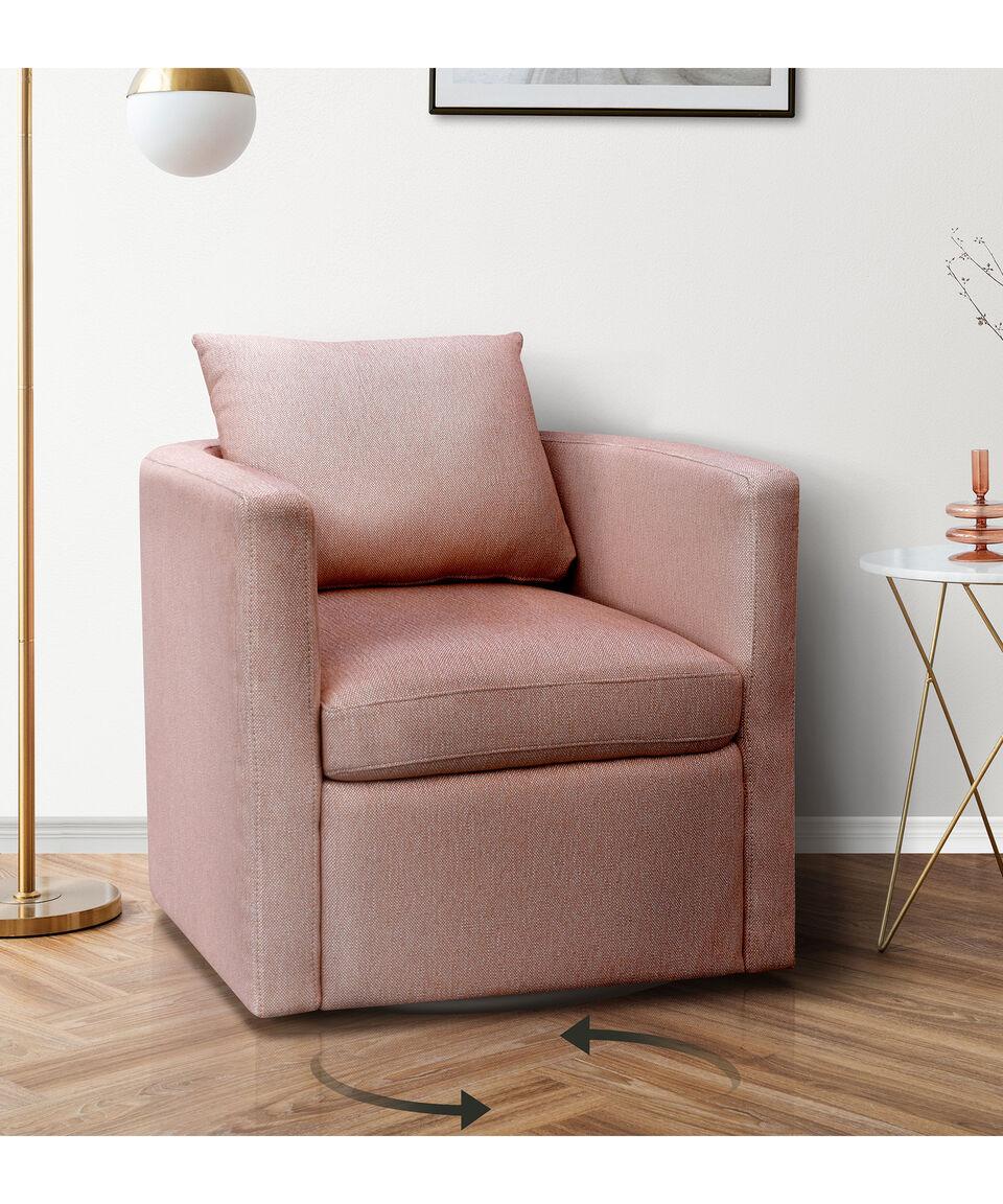 Liz Sillón Giratorio Vasco Rosa