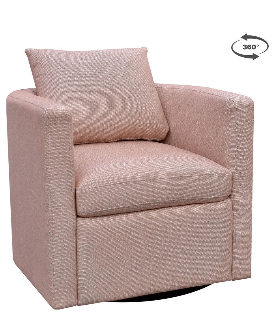 Liz Sillón Giratorio Vasco Rosa