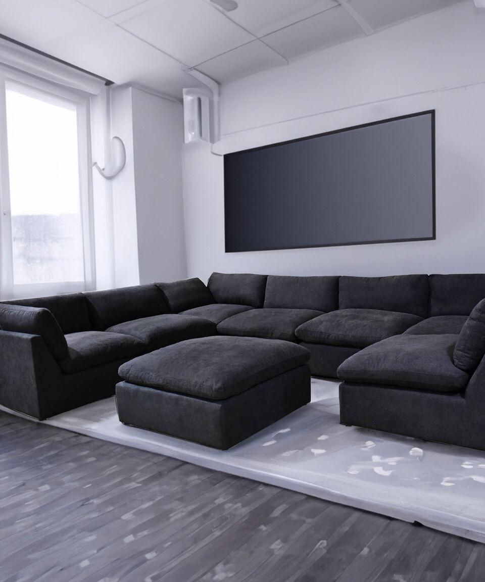 Liz Sillón Modulo Egipto Gris Obscuro