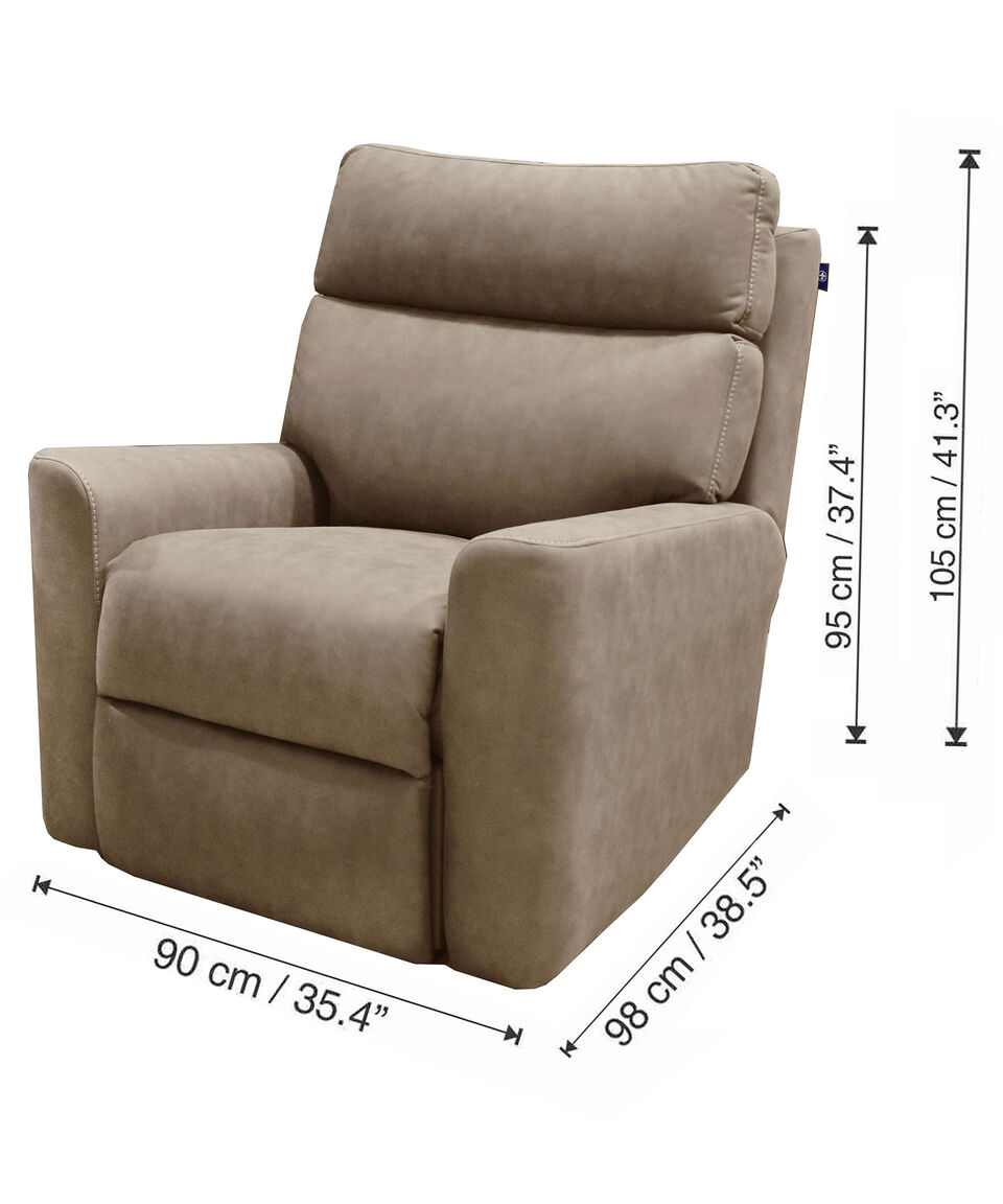 Liz Sillón Reclinable Eléctrico Drury Beige