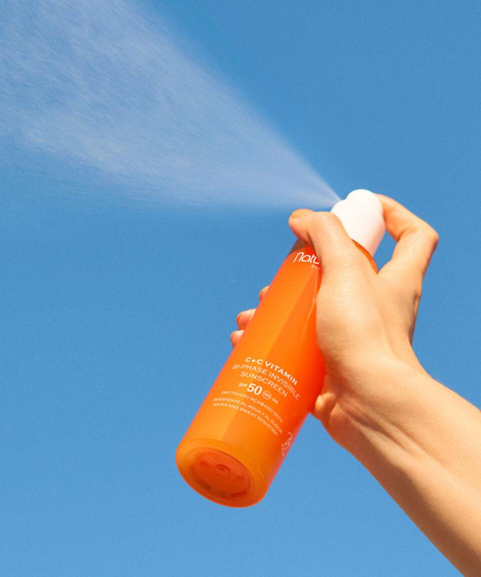 Natura Bissé Loción Protectora Solar C+C Vitamin SPF50 Bi-Phase Invisible 200 Ml