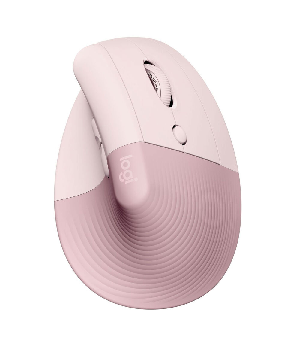 Logitech Logitech Mouse Inalámbrico Lift Vertical Ergonómico Bluetooth - Rosa