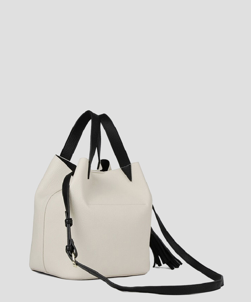 Lola Casademunt Bolsa Tote En Piel Con Logo Mujer