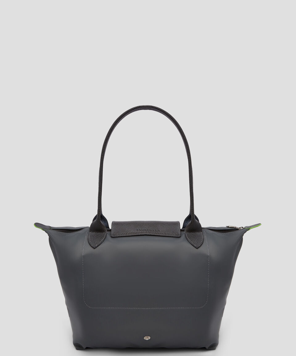 Longchamp Bolsa Shoulder Gris Mujer