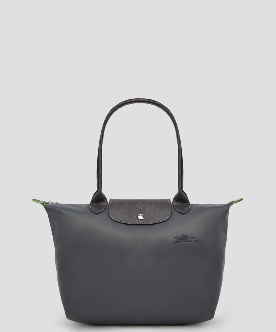 Longchamp Bolsa Shoulder Gris Mujer
