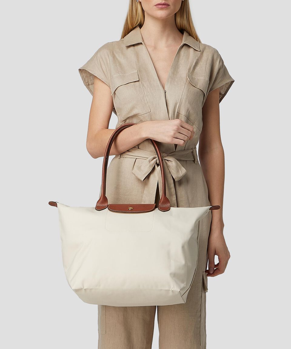 Longchamp Bolsa Tote Le Pliage L Rosa Claro Mujer