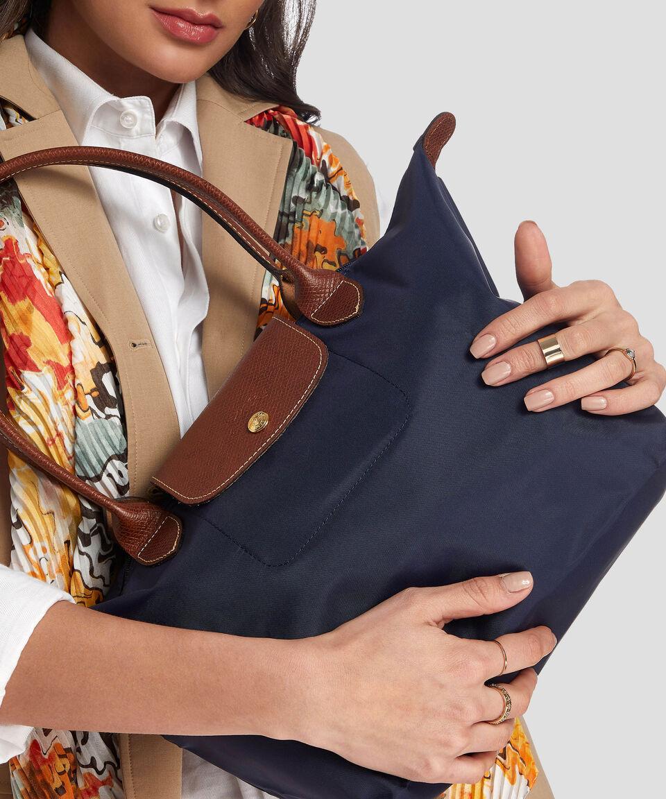 Longchamp Bolsa Tote Le Pliage Original Azul Mujer