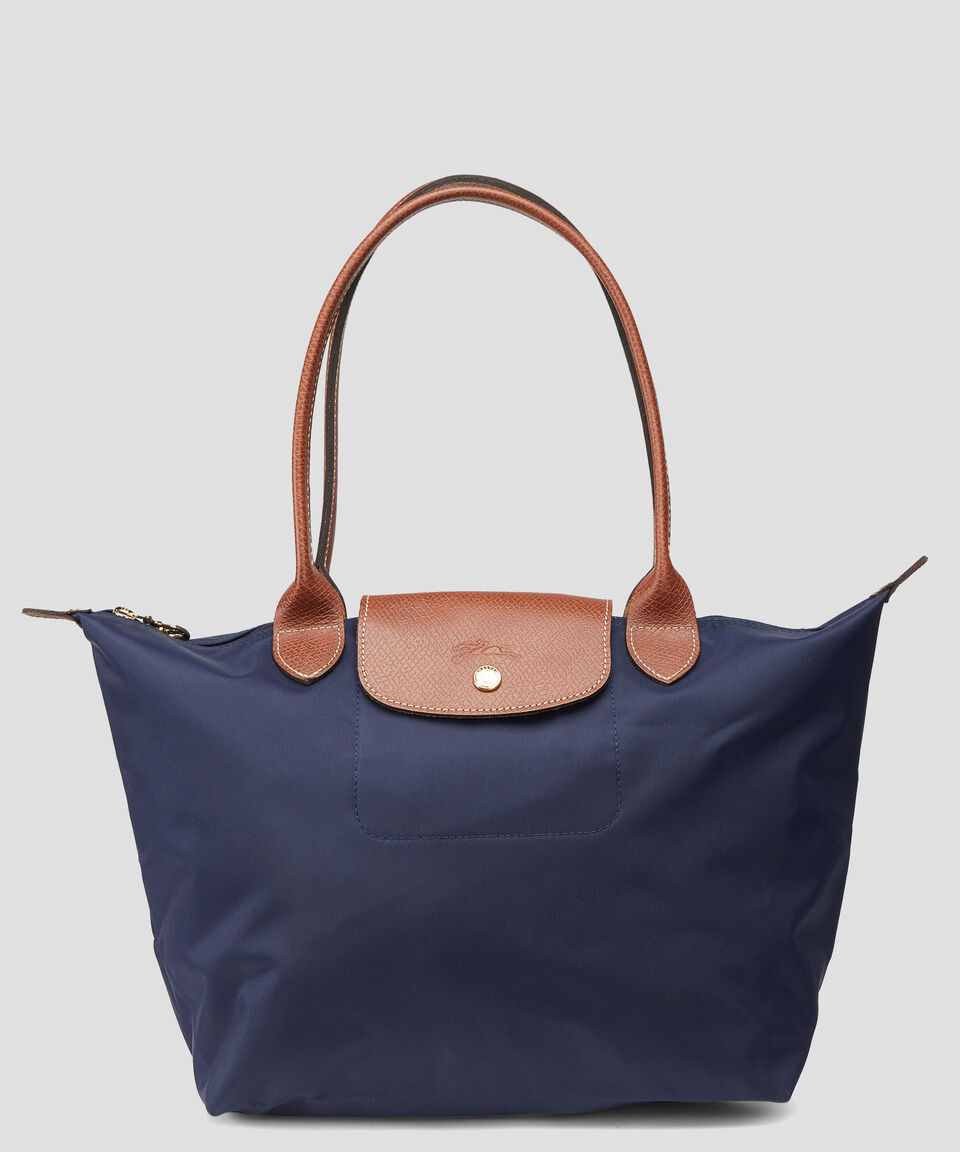 Longchamp Bolsa Tote Le Pliage Original azul Mujer