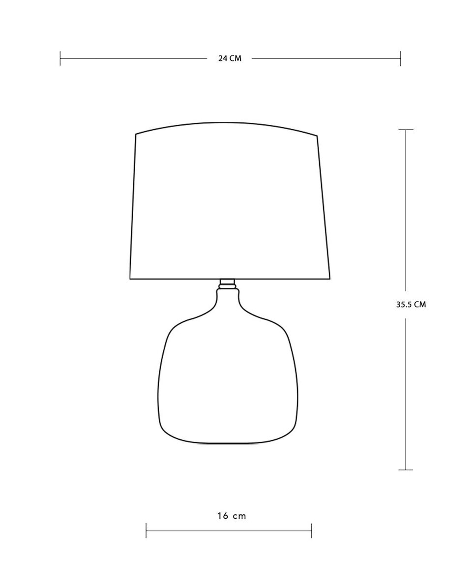 Luzerna Lámpara De Mesa Loto 127 V