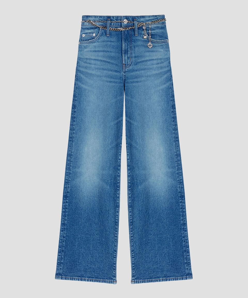Maje Jeans Wideleg Mujer
