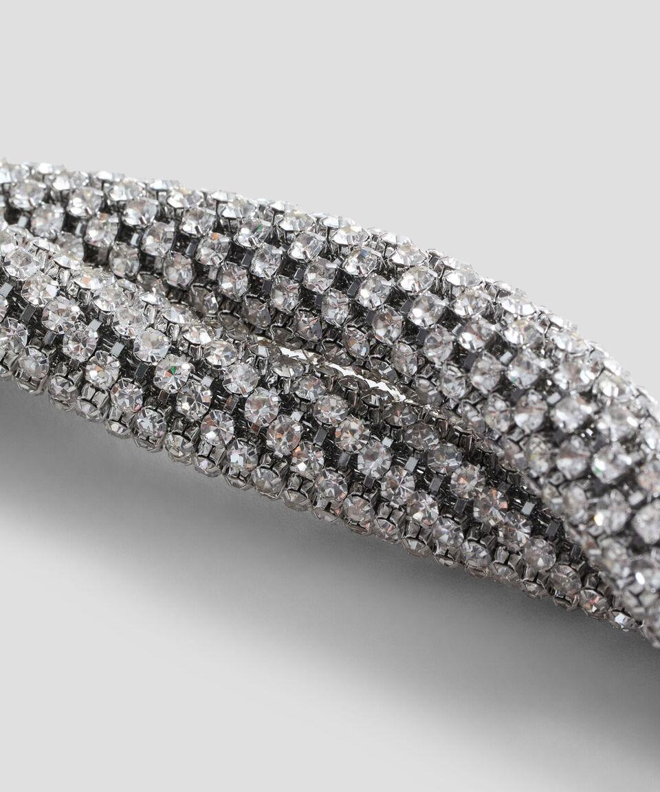 Mango Collar Con Cristales Mujer