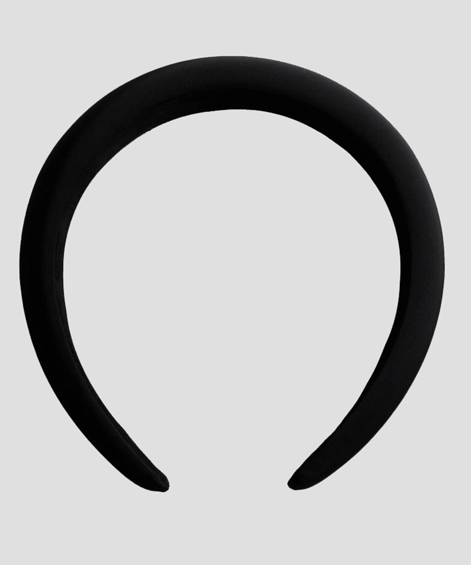 Mango Diadema acolchada satinada Mujer