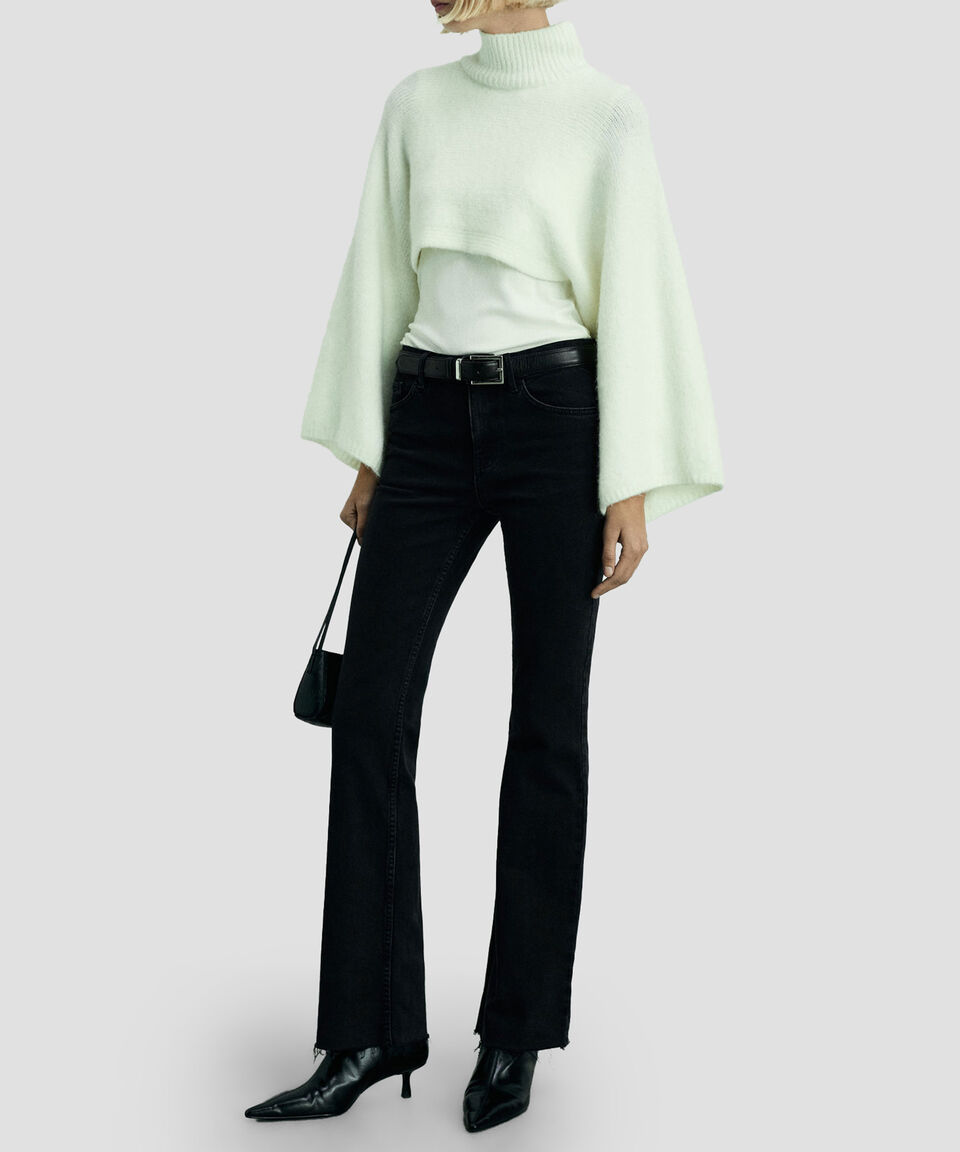 Mango Jeans Flared Mujer