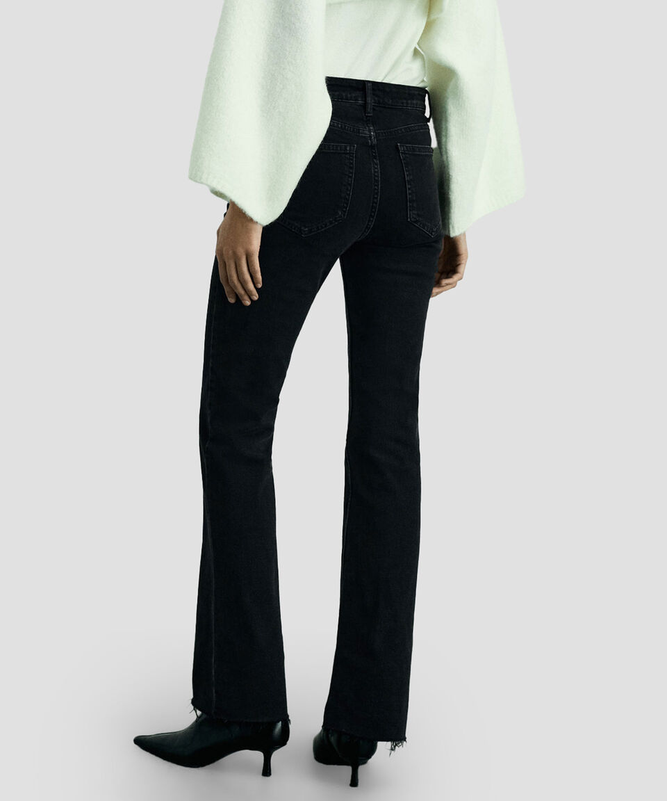 Mango Jeans Flared Mujer