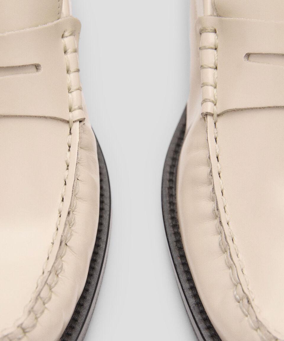 Mango Mocasines En Piel Con Cintillo Mujer