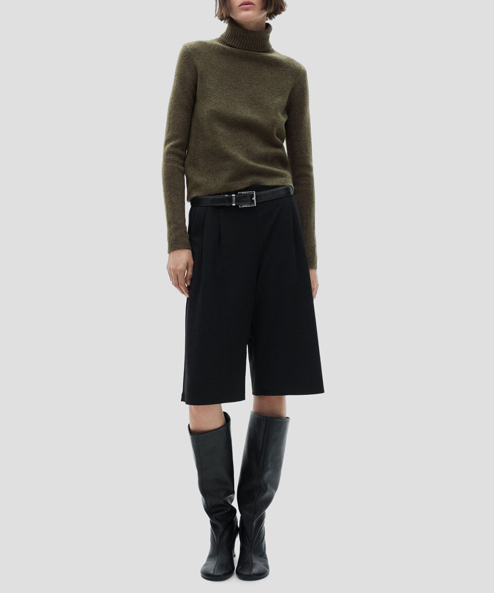 Mango Suéter Cuello De Tortuga Mujer