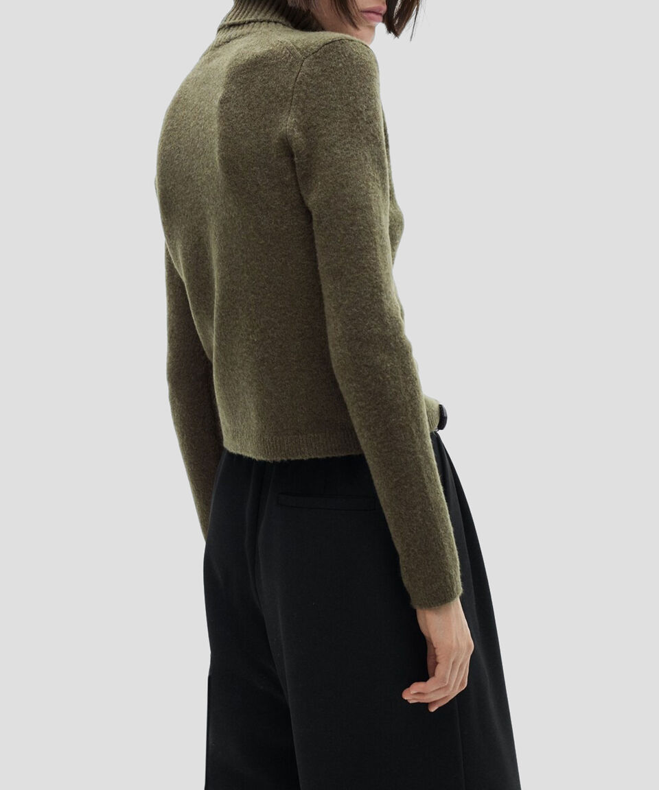 Mango Suéter Cuello De Tortuga Mujer