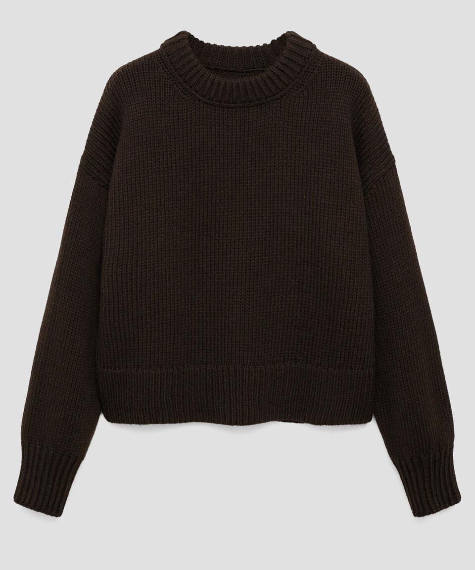 Mango Suéter Cuello Redondo Mujer