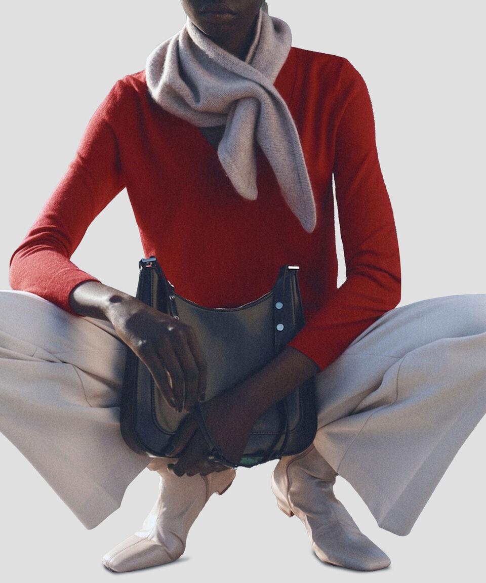 Mango Suéter Cuello V Mujer