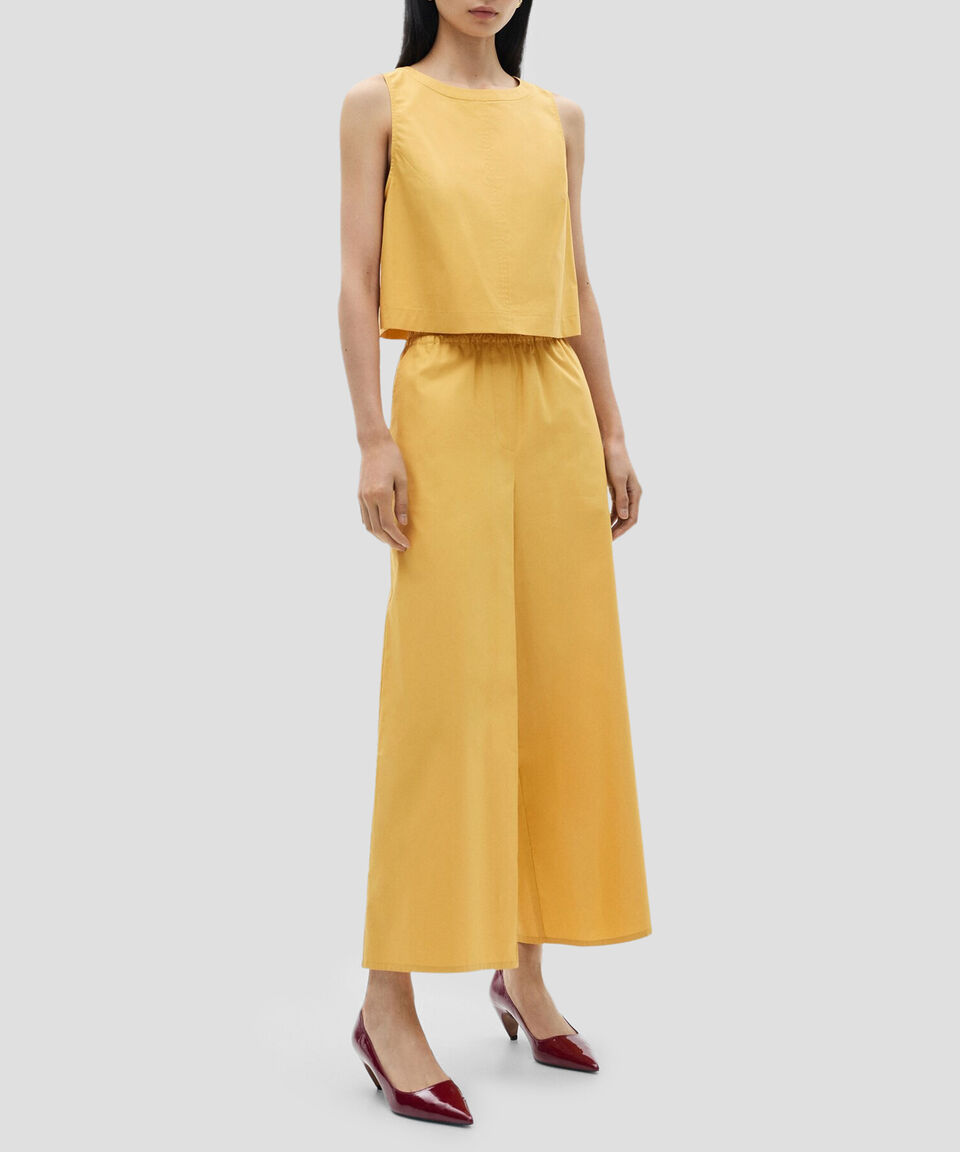 Mango Top Crop Mujer